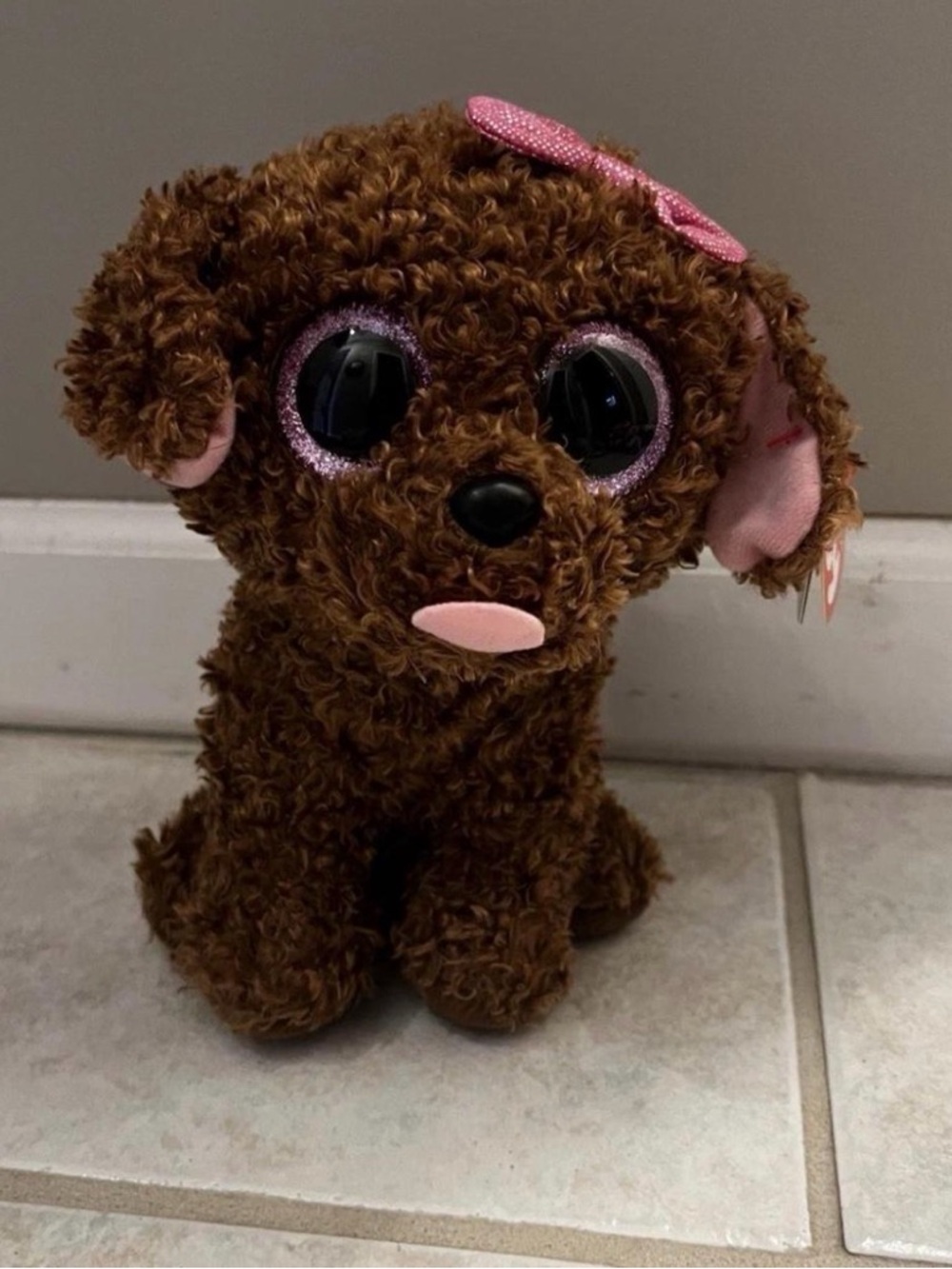 Beanie Boos Maddie the poodle 9” NWT